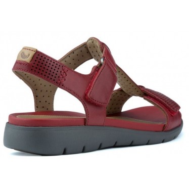 SANDALIAS CLARKS UN HAYWOOD RED LEATHER