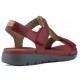 SANDALIAS CLARKS UN HAYWOOD RED LEATHER