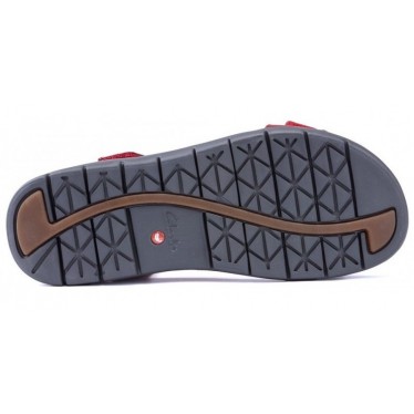 SANDALIAS CLARKS UN HAYWOOD RED LEATHER