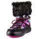 CROCS  LODGEPOINT LACE BOOT W BLACK MULTICOLOR