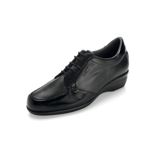 ZAPATOS DTORRES MILAN DIABCARE ANCHO CORDON W NEGRO_E1