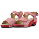 SANDALIAS CALZAMEDI GLAM RED
