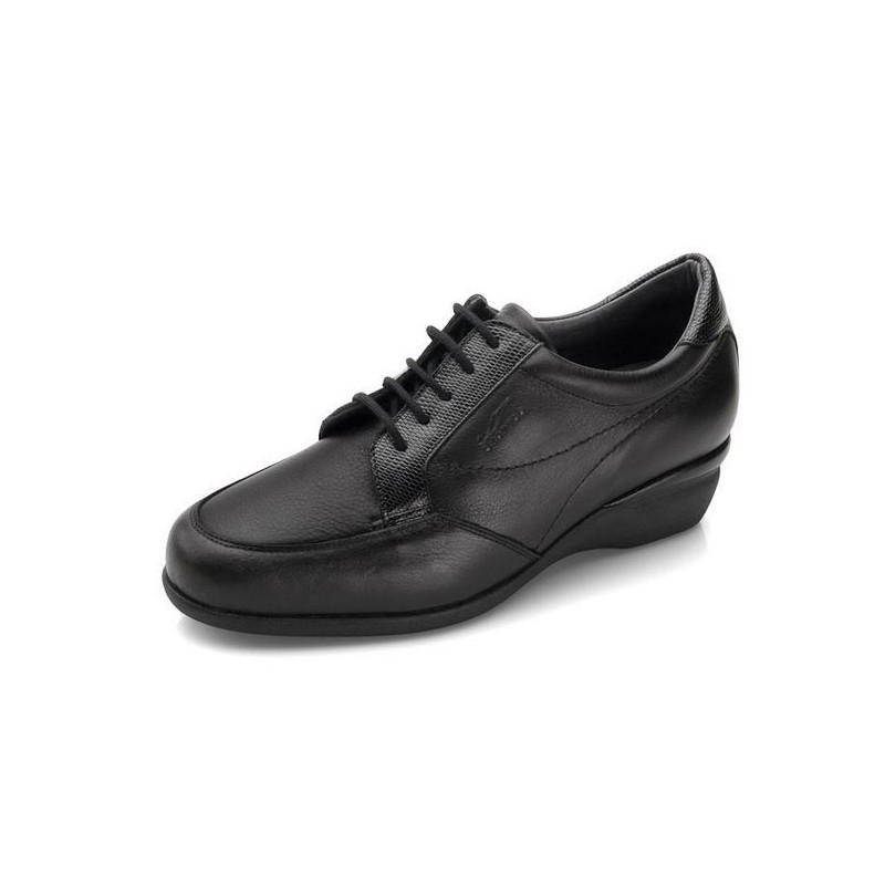 ZAPATOS DTORRES MILAN DIABCARE ANCHO CORDON W NEGRO_B4