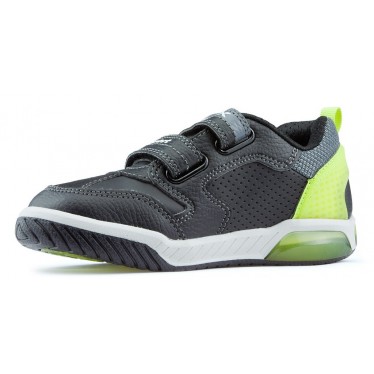 ZAPATILLAS GEOX INEK BD LUCES BLACK_LIME