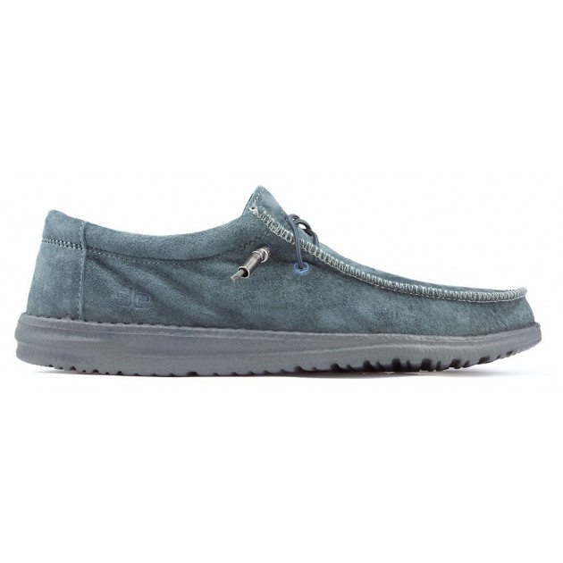 ZAPATOS DUDE WALLY M SUEDE_CARBON ZAPATOS DUDE WALLY M SUEDE_CARBON
