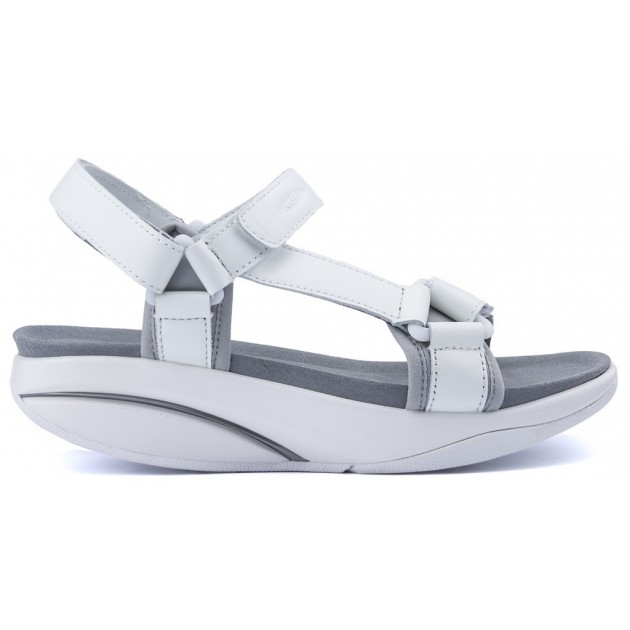 SANDALIAS MBT TAMIKO W WHITE NAPPA