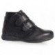 BOTINES CALZAMEDI PIEL DOBLE VELCRO ESTAMPADO W NEGRO