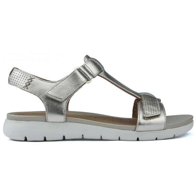 SANDALIAS CLARKS UN HAYWOOD GOLD METALLIC