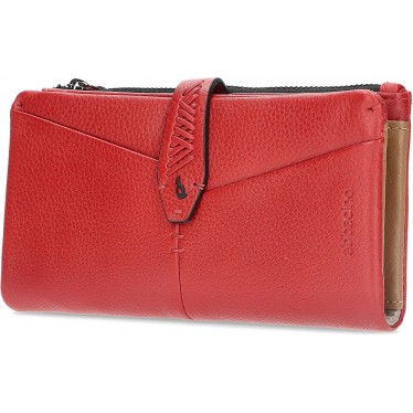 CARTERA DE MUJER ABBACINO 71103 ROJO