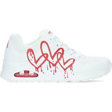 ZAPATILLAS SKECHERS DRIPPING LOVE 177980 WHITE