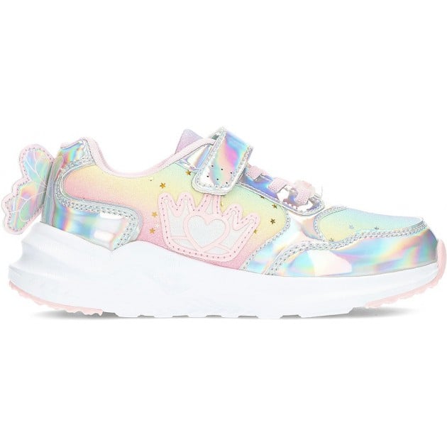 SNEAKER CONGUITOS CON LUZ METALIZADO HADA 261013 SILVER SNEAKER CONGUITOS CON LUZ METALIZADO HADA 261013 SILVER