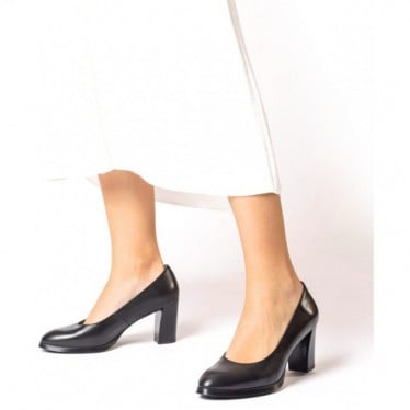 ZAPATOS CON TACÓN WONDERS FENIX L-1101 NEGRO