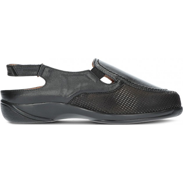 SANDALIAS ORTOPÉDICAS CALZAMEDI CM0415 TALON DESCUBIERTO NEGRO SANDALIAS ORTOPÉDICAS CALZAMEDI CM0415 TALON DESCUBIERTO NEGRO