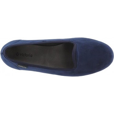 BAILARINA VICTORIA ODA TERCIOPELO 1049114 SLIPPERS MARINO