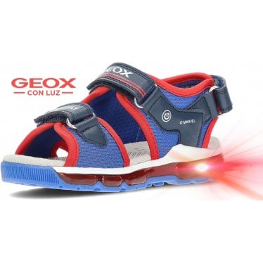 SANDALIAS GEOX J450QB ANDROID SPIDERMAN AZUL