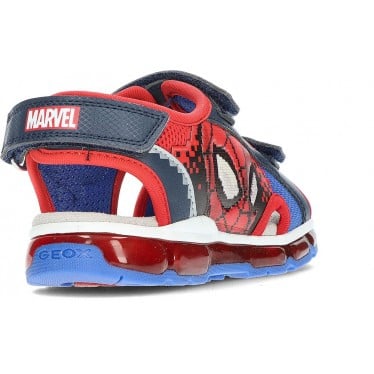 SANDALIAS GEOX J450QB ANDROID SPIDERMAN AZUL