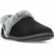 PANTUFLA SKECHERS COZY CAMPFIRE FRESH TOAST 167219 BLACK