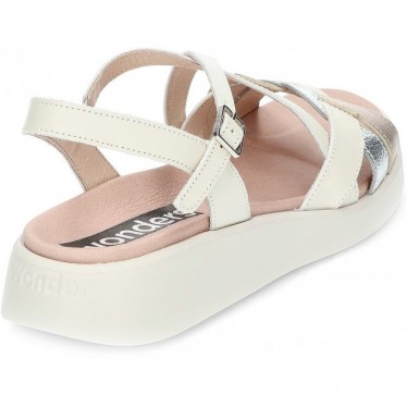 SANDALIAS WONDERS ALISON C6523 BLANCO_PLATA