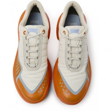 ZAPATILLAS CAMPER X SAILGP GORE-TEX GRIS_NARANJA