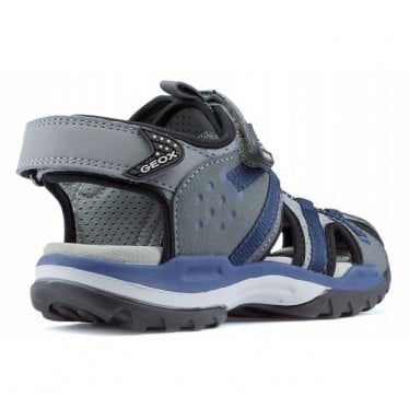 SANDALIAS GEOX BOREALIS PR DBK GREY_NAVY