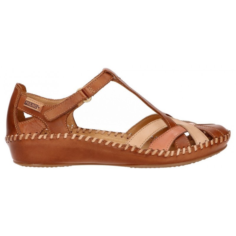 SANDALIAS PIKOLINOS VALLARTA MARRON