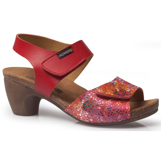 SANDALIAS CALZAMEDI SUMMER 2020 ROJO