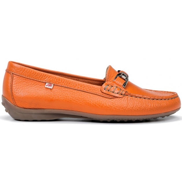MOCASINES FLUCHOS BRUNI FLOTER F0804 NARANJA MOCASINES FLUCHOS BRUNI FLOTER F0804 NARANJA