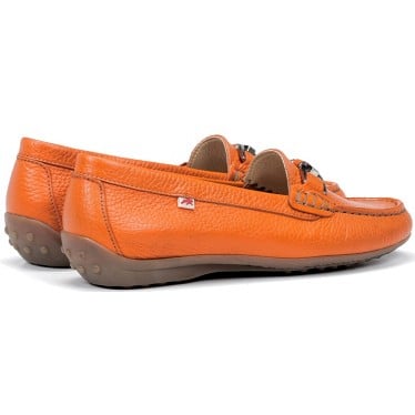 MOCASINES FLUCHOS BRUNI FLOTER F0804 NARANJA