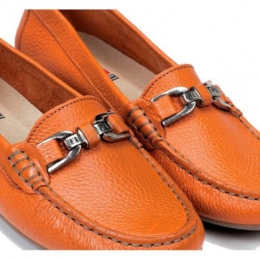 MOCASINES FLUCHOS BRUNI FLOTER F0804 NARANJA