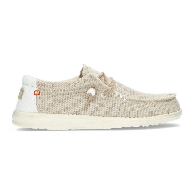 ZAPATOS DUDE WALLY BRAIDED M OFF_WHITE