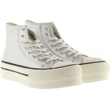BOTIN VICTORIA TRIBU DOBLE 1061109 METALIZADO PLATA