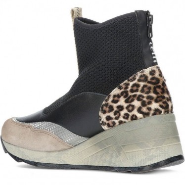 BOTIN CETTI C-1334 ANTE-KNITTING ANIMAL PRINT BLACK