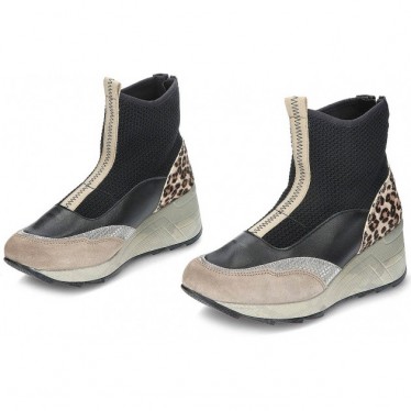 BOTIN CETTI C-1334 ANTE-KNITTING ANIMAL PRINT BLACK