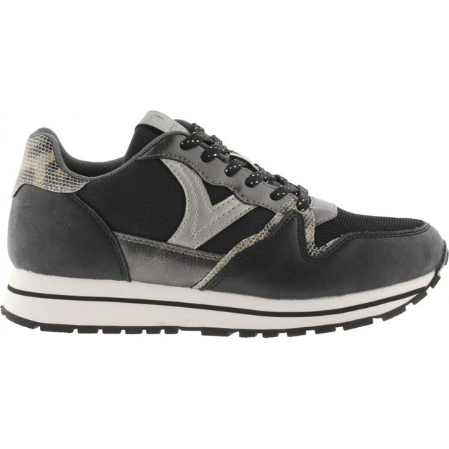 DEPORTIVA VICTORIA COMETA METALIZADA 1141135 NEGRO DEPORTIVA VICTORIA COMETA METALIZADA 1141135 NEGRO