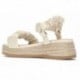 SANDALIAS MTNG ELASTIC 50510 CREAM