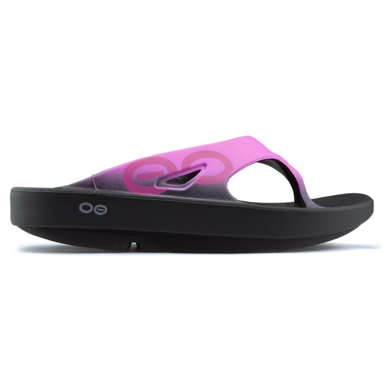 CHANCLAS COMODAS OOFOS OORIGINAL SPORT PINK