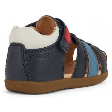 SANDALIA GEOX MACCHIA PRIMEROS PASOS B254VA NAVY