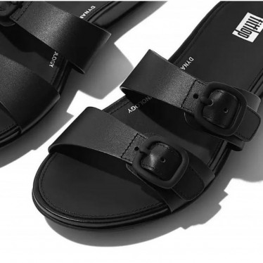 SANDALIAS FITFLOP GRACIE FV1 BUCKLE BLACK