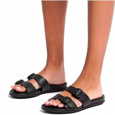 SANDALIAS FITFLOP GRACIE FV1 BUCKLE BLACK