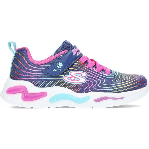 DEPORTIVA SKECHERS WAVY BEAMS 302338L NAVY_RAINBOW DEPORTIVA SKECHERS WAVY BEAMS 302338L NAVY_RAINBOW