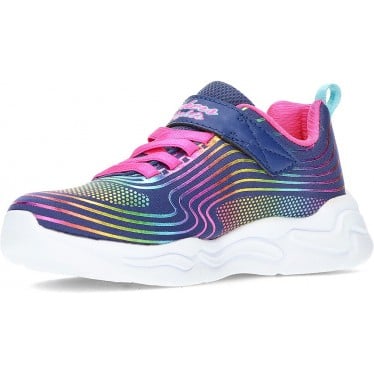 DEPORTIVA SKECHERS WAVY BEAMS 302338L NAVY_RAINBOW