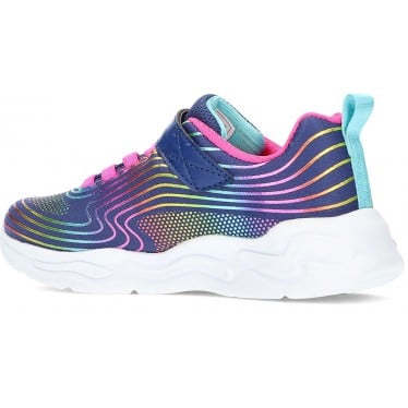 DEPORTIVA SKECHERS WAVY BEAMS 302338L NAVY_RAINBOW