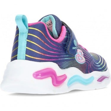 DEPORTIVA SKECHERS WAVY BEAMS 302338L NAVY_RAINBOW
