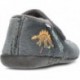 PANTUFLAS VULLADI 4241 DINO GRIS