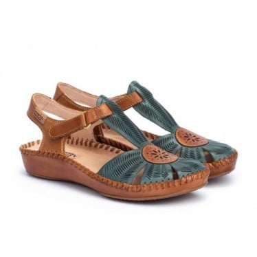 SANDALIAS PIKOLINOS VALLARTA 655-0575 EMERALD