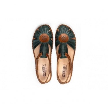 SANDALIAS PIKOLINOS VALLARTA 655-0575 EMERALD