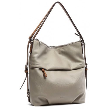 BOLSO MOCHILA ABBACINO RECYCLED 80577 TAUPE