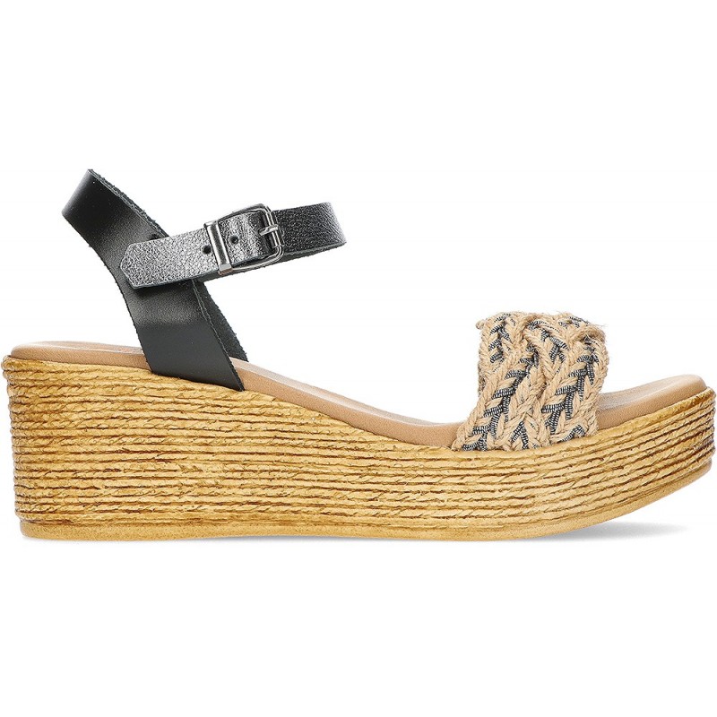 SANDALIAS PORRONET 2959 TAUPE_NEGRO