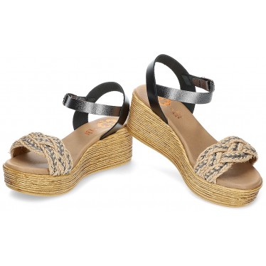 SANDALIAS PORRONET 2959 TAUPE_NEGRO