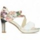 ZAPATOS CON TACÓN LAURA VITA HICAO0523 FLORAL_BEIGE